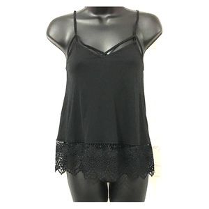 Express Cami With Lace Bottom